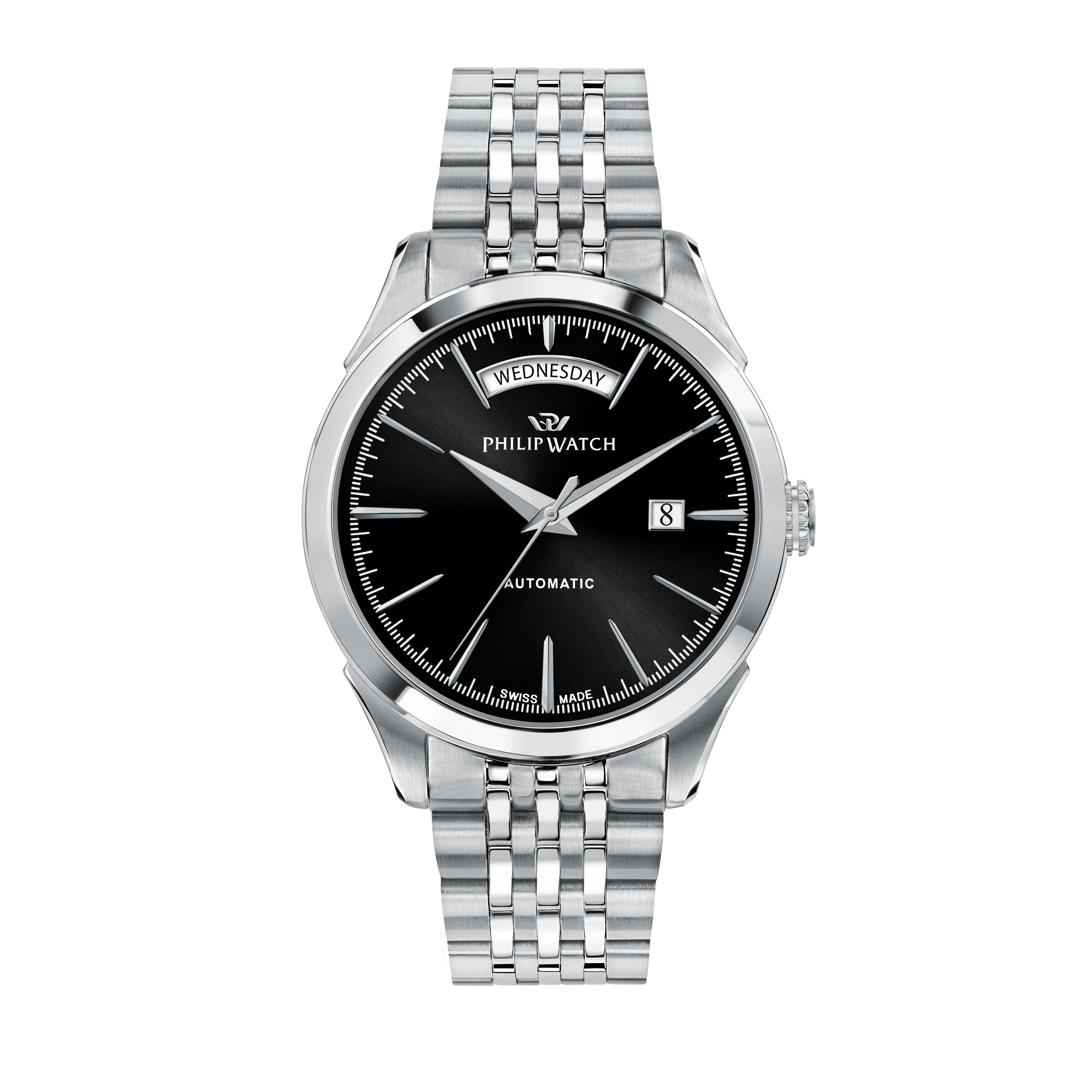 Philip Watch - Sunray 39mm Silver brown