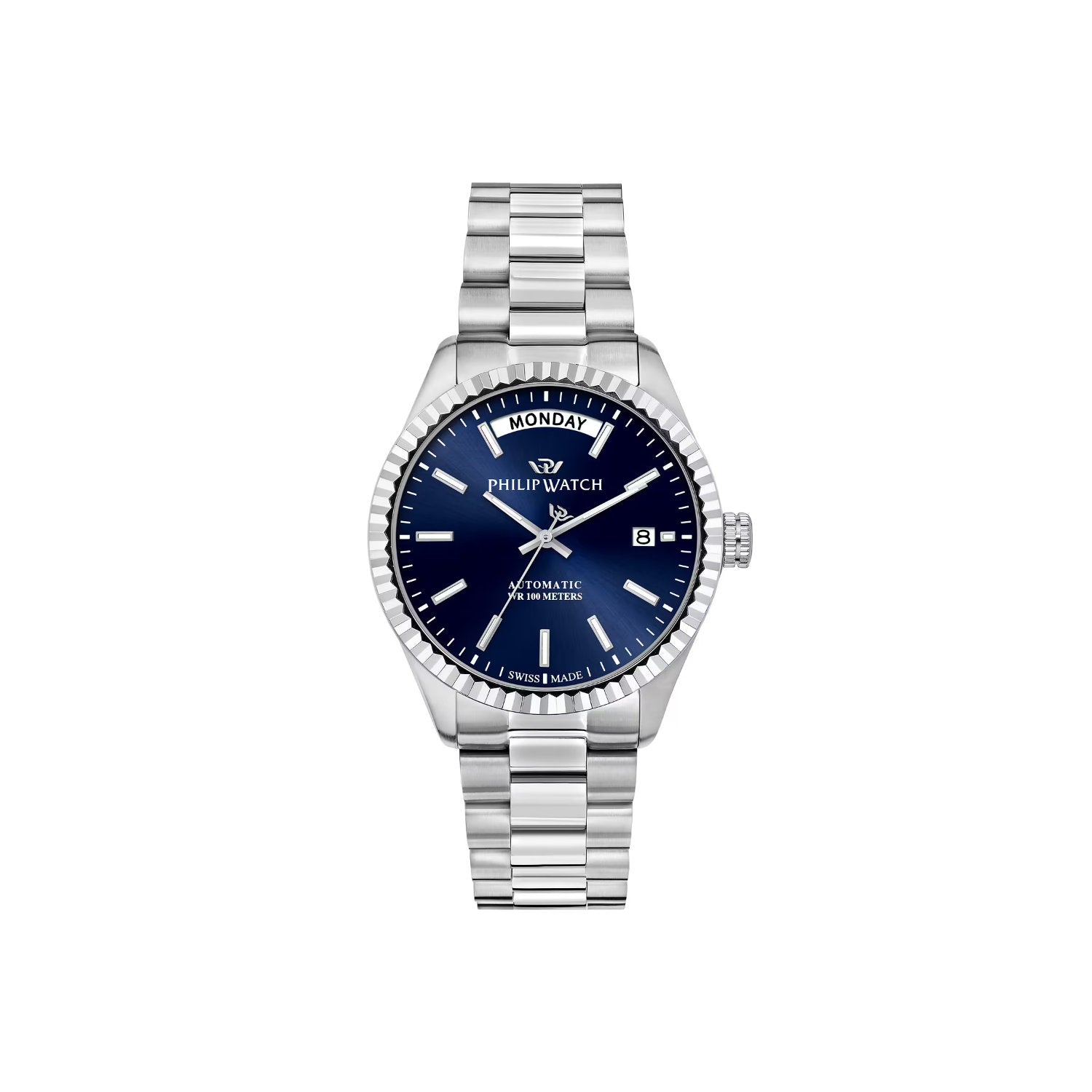 Philip Watch - Orologio Caribe 39mm Automatico Blu