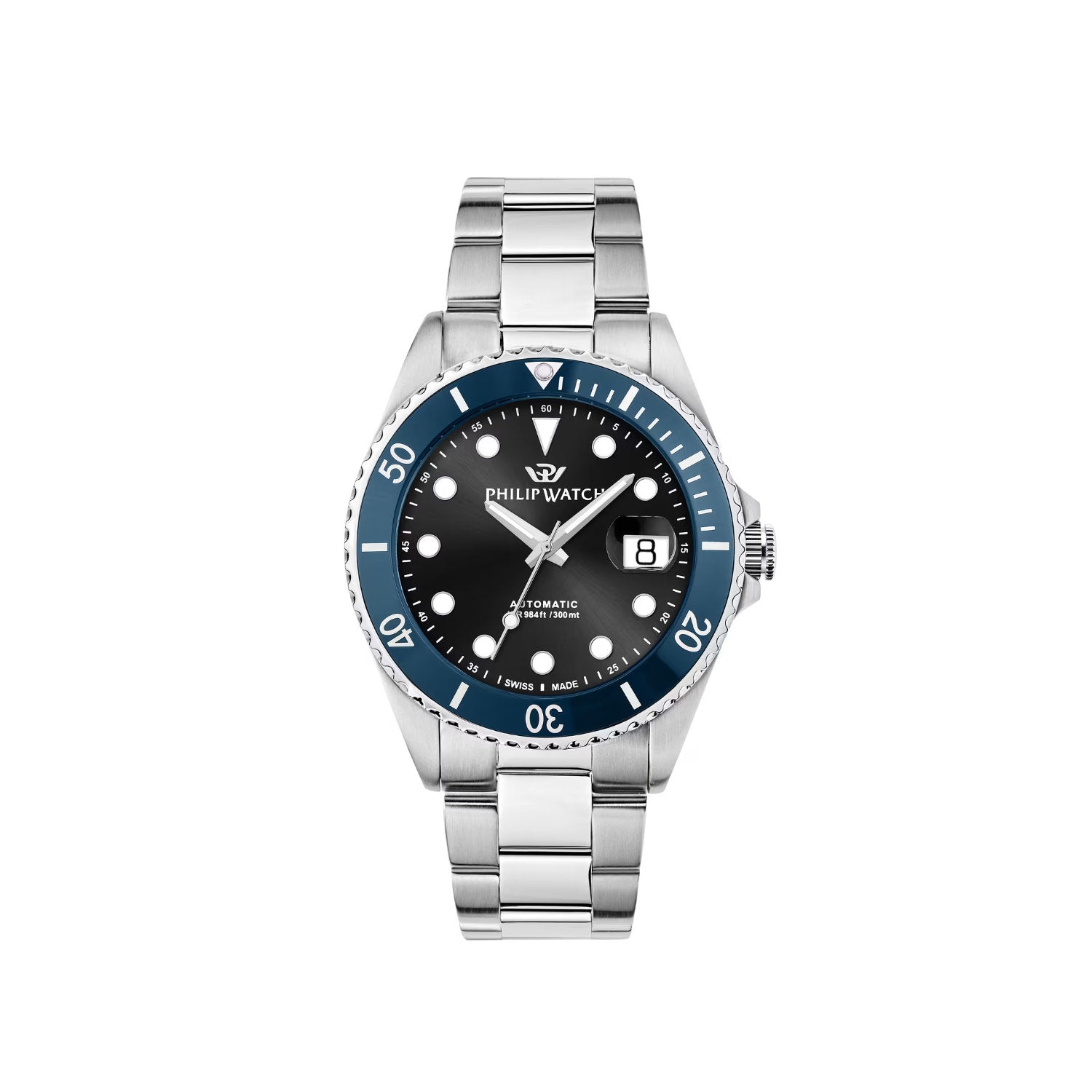 Philip Watch - Orologio Caribe Diving 42mm Black