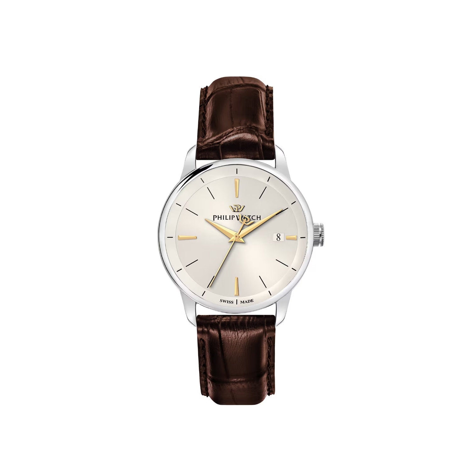 Philip Watch - Orologio Anniversary 47x40mm Pelle