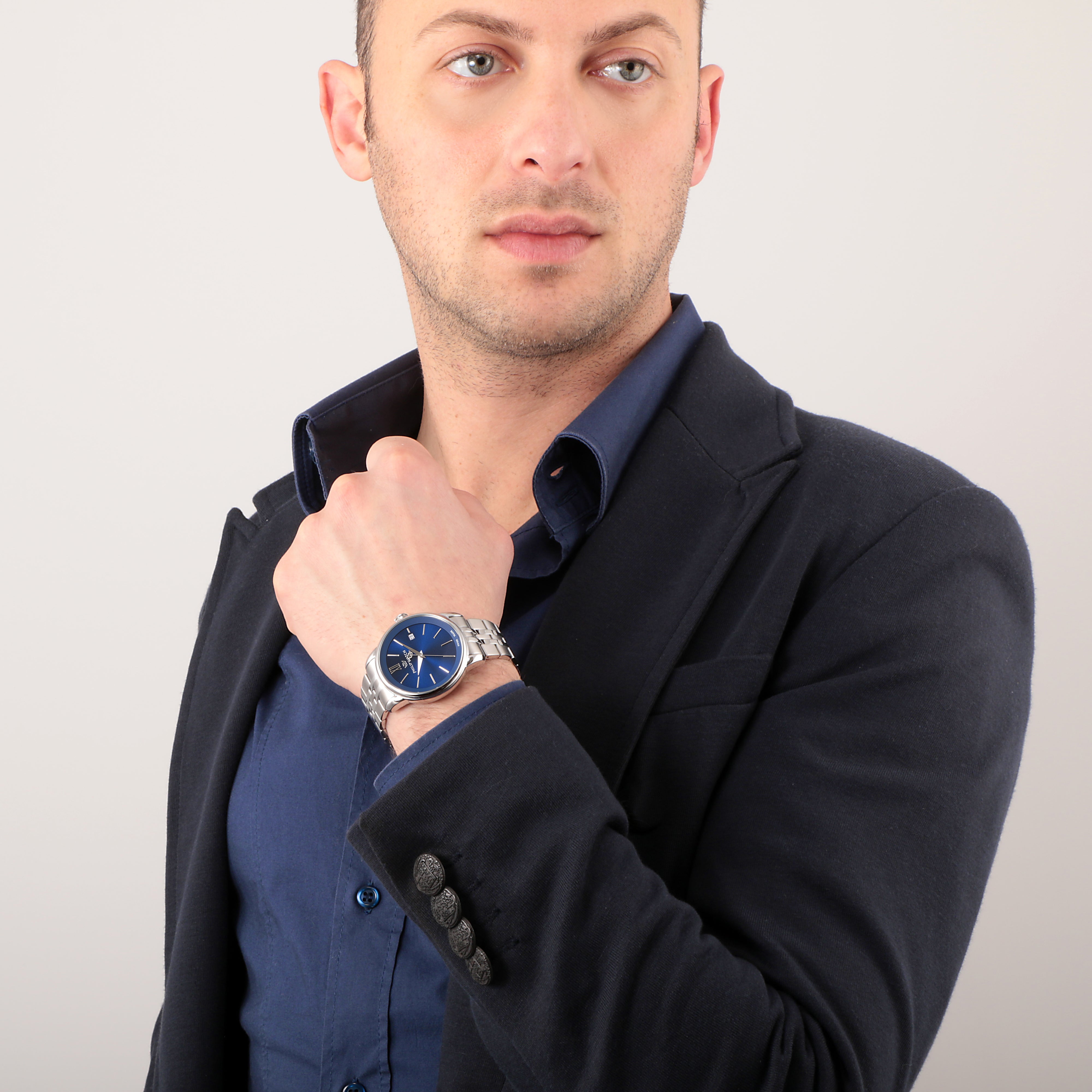 Philip Watch - Anniversary 40mm Blue Dial