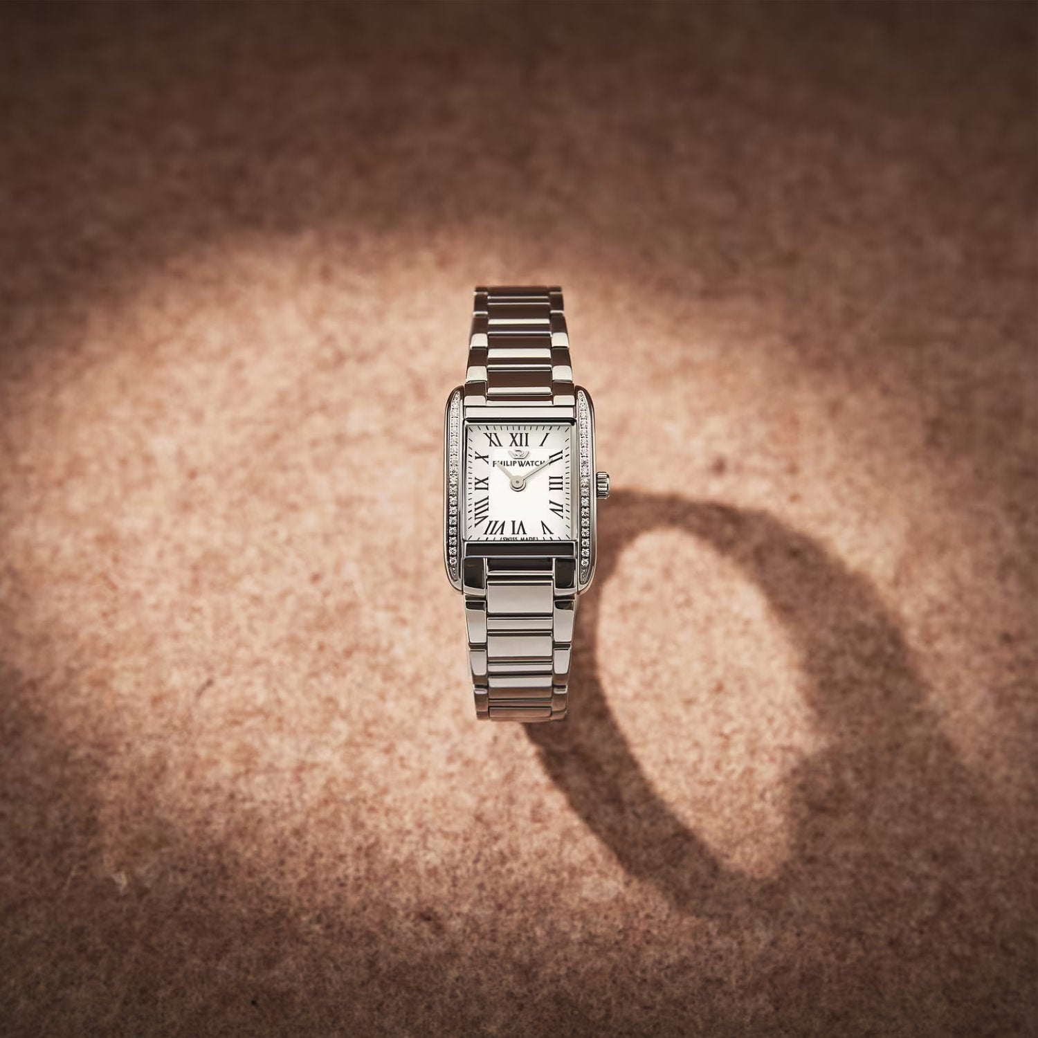Philip Watch - Orologio Museum Diamanti 25x34mm Quarzo