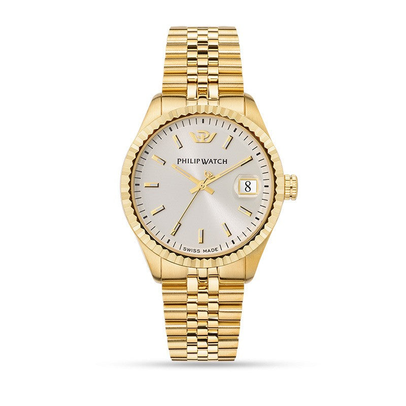 Philip Watch - Caribe 39mm 3h Beige Dial Bracelet yg