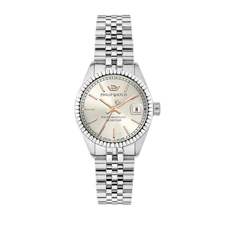 Philip Watch - Caribe 31mm White Silver Dial