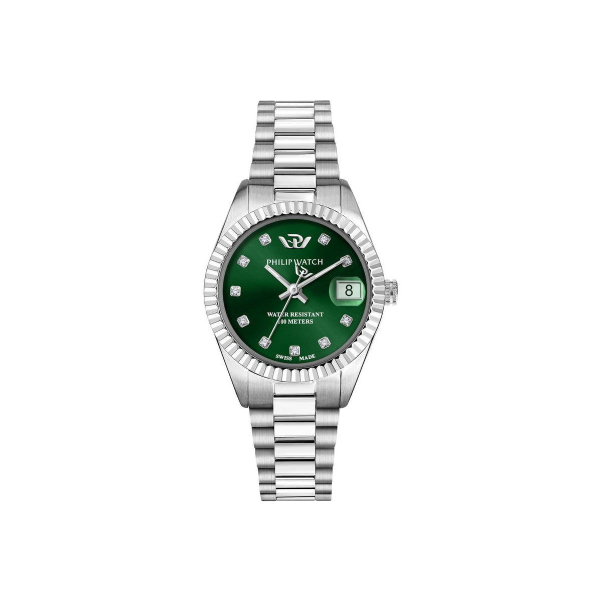 Orologio Philip Watch Caribe Urban solo tempo verde donna