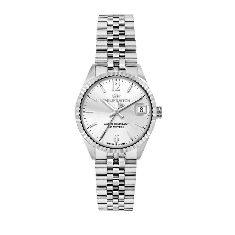 Philip Watch - Caribe 31mm White Silver Dial