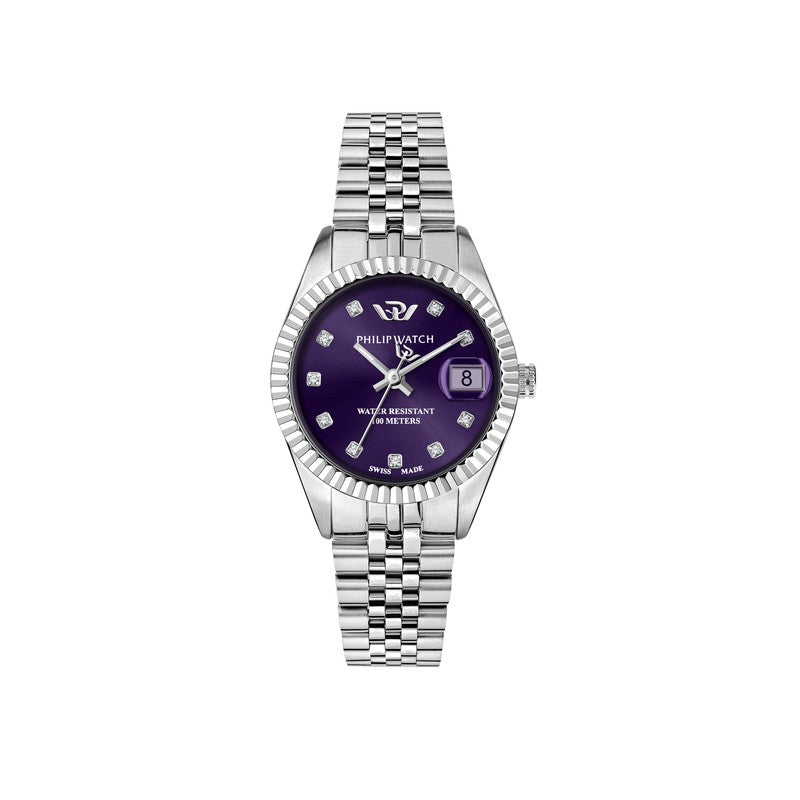 Philip Watch - Caribe 28mm Purple Dial