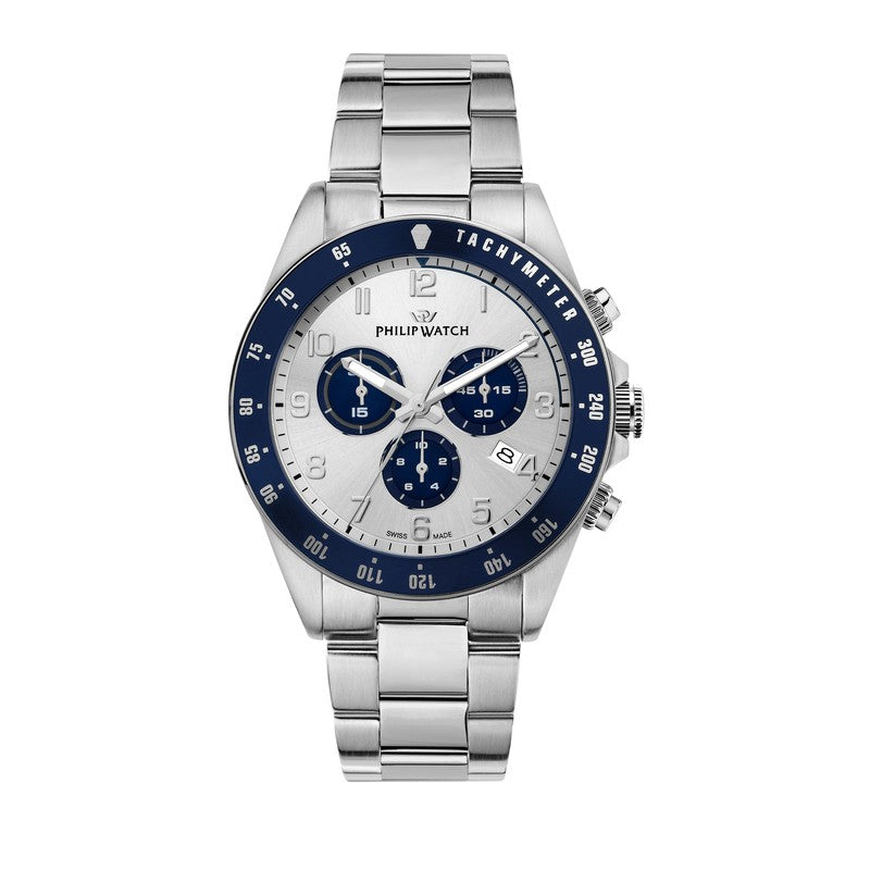 Philip Watch - Caribe 42mm Silver Dial