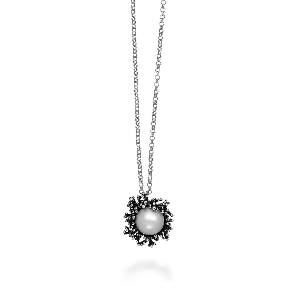 Collana Raspini Anemone con perla in argento donna