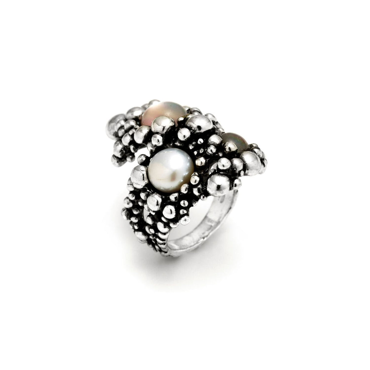 Raspini - Anello Sunrise Perle Naturali