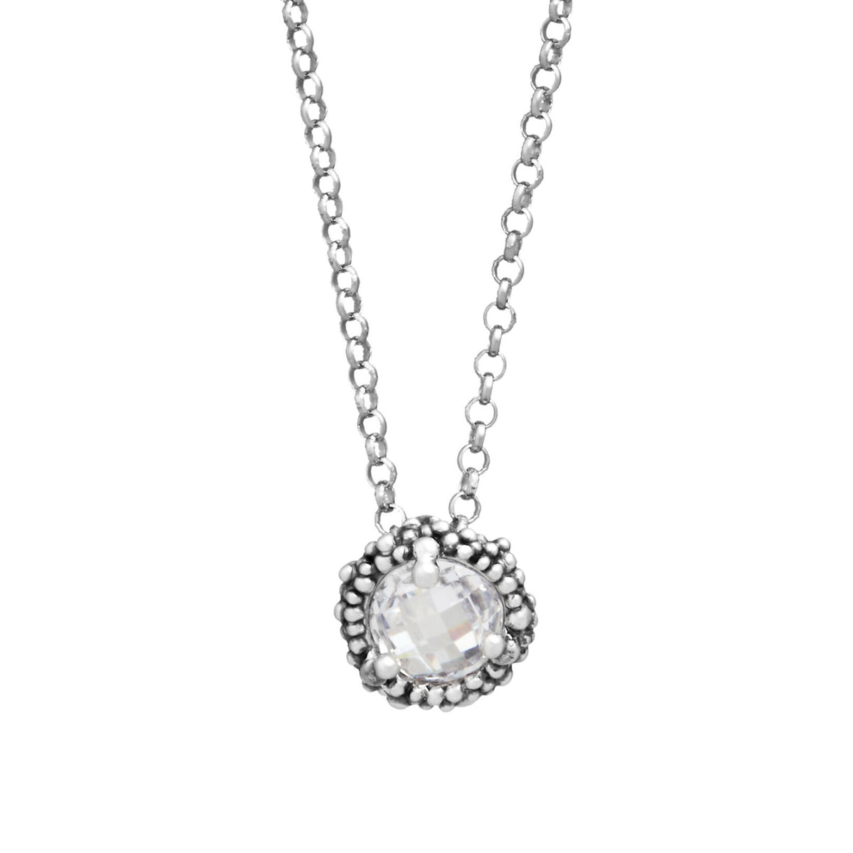 Collana Raspini Shine con pendente in argento donna