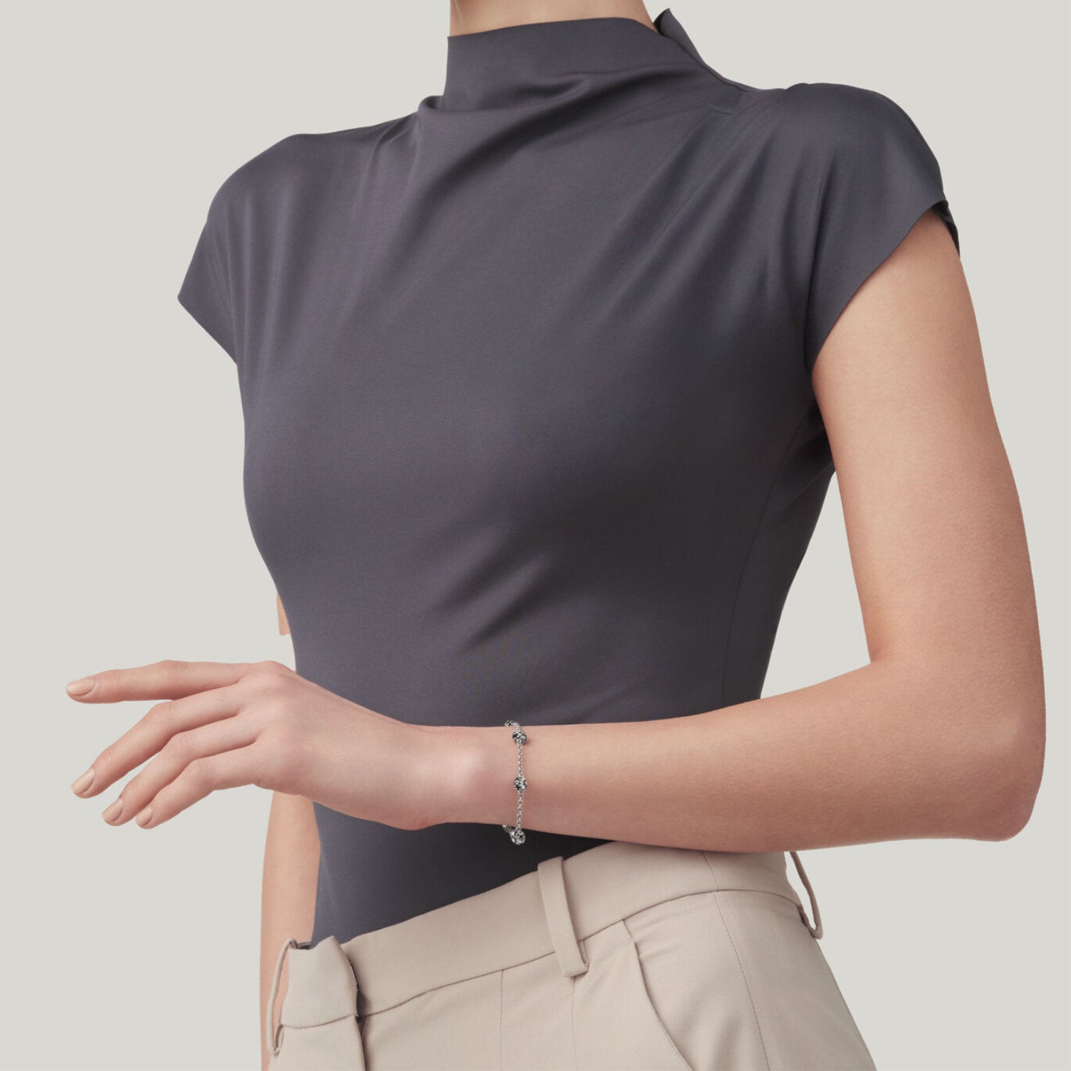 Raspini - Bracciale Margherita Luce Argento