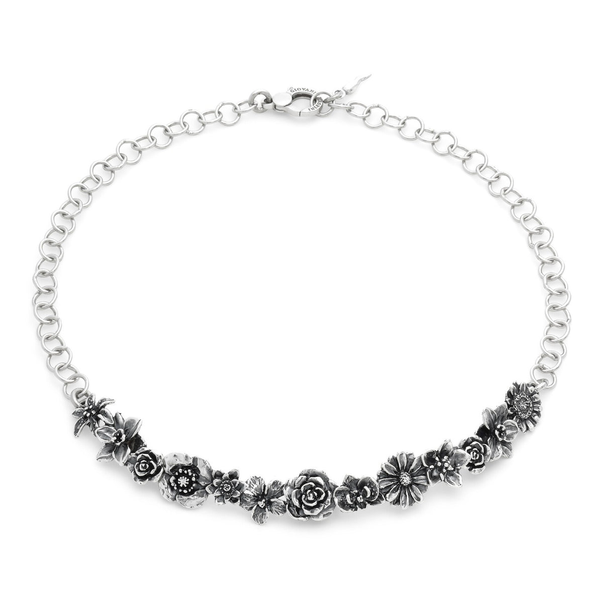 Collana Raspini Bouquet in argento donna