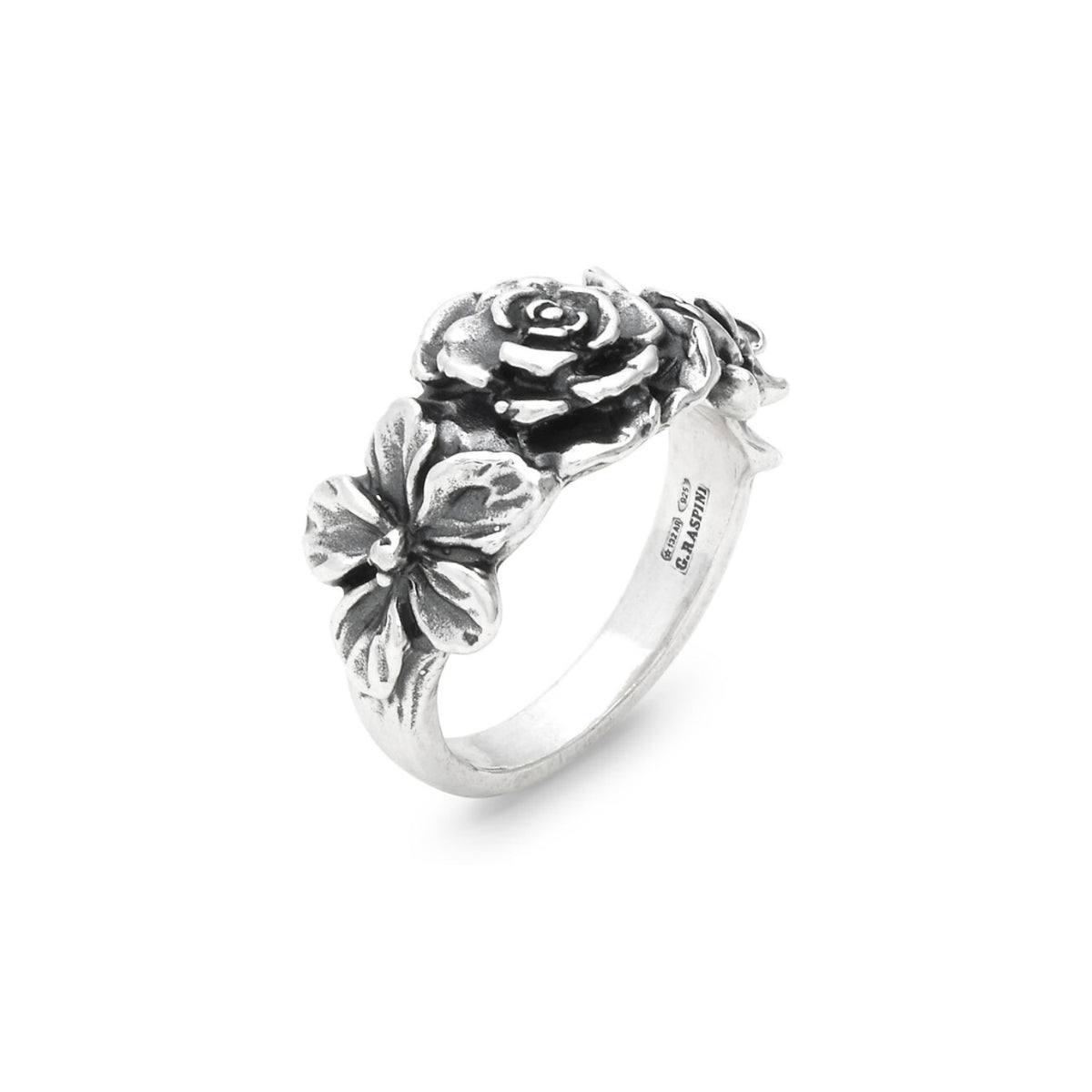 Anello Raspini Bouquet in argento donna
