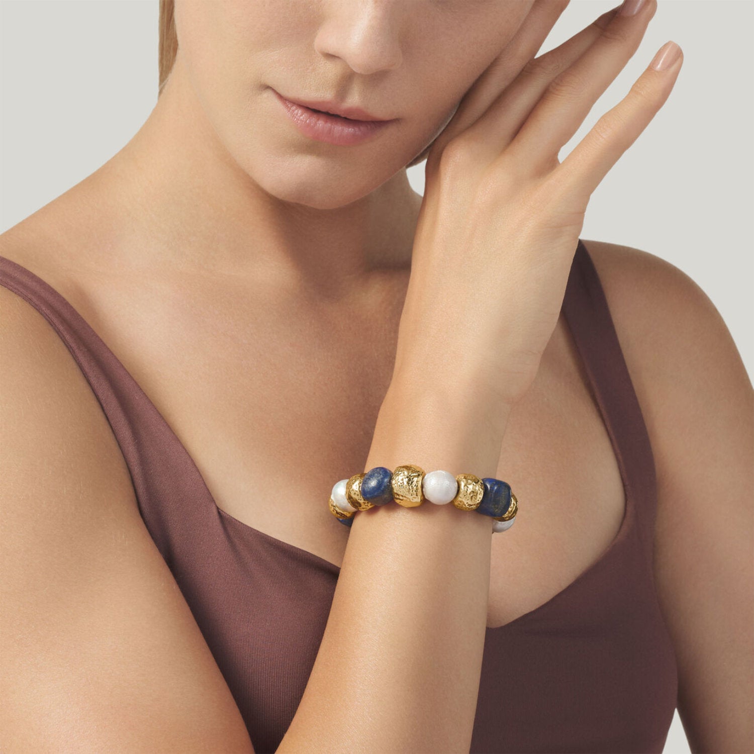 Raspini - Bracciale Blue Nomad Bronzo