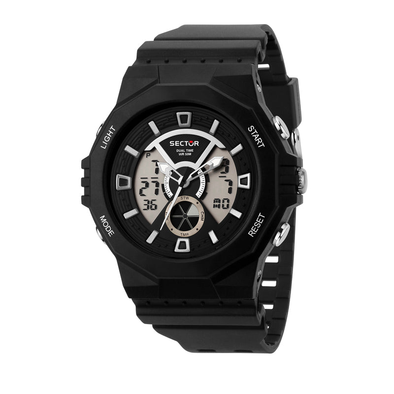 Sector - EX-41 53mm Digital Dial Black