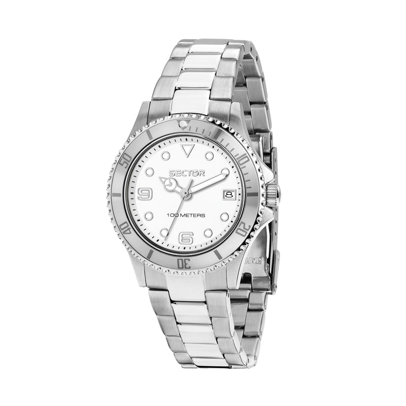 Sector - 230 35mm White Dial