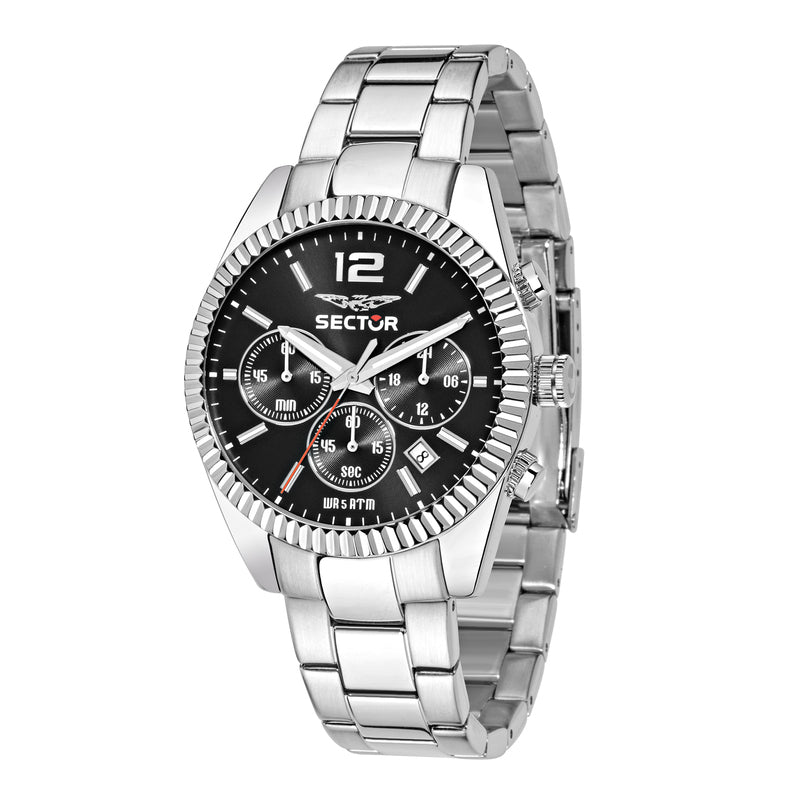 Sector - 240 41mm Chrono Black Dial