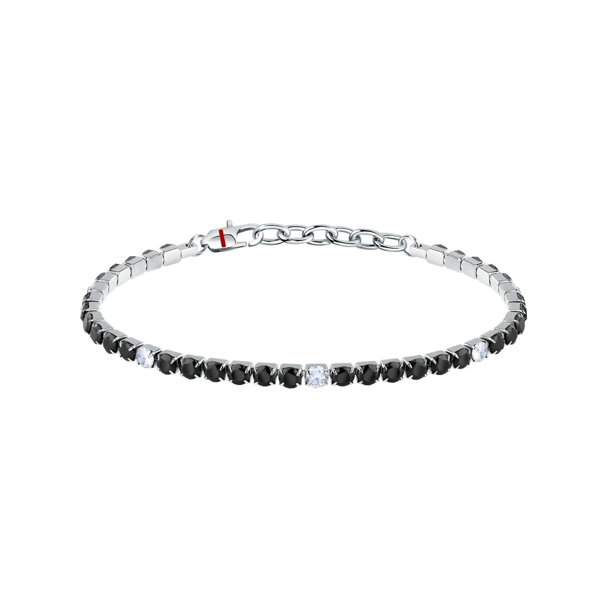 Sector - Tennis Crystal White+black 19+3cm
