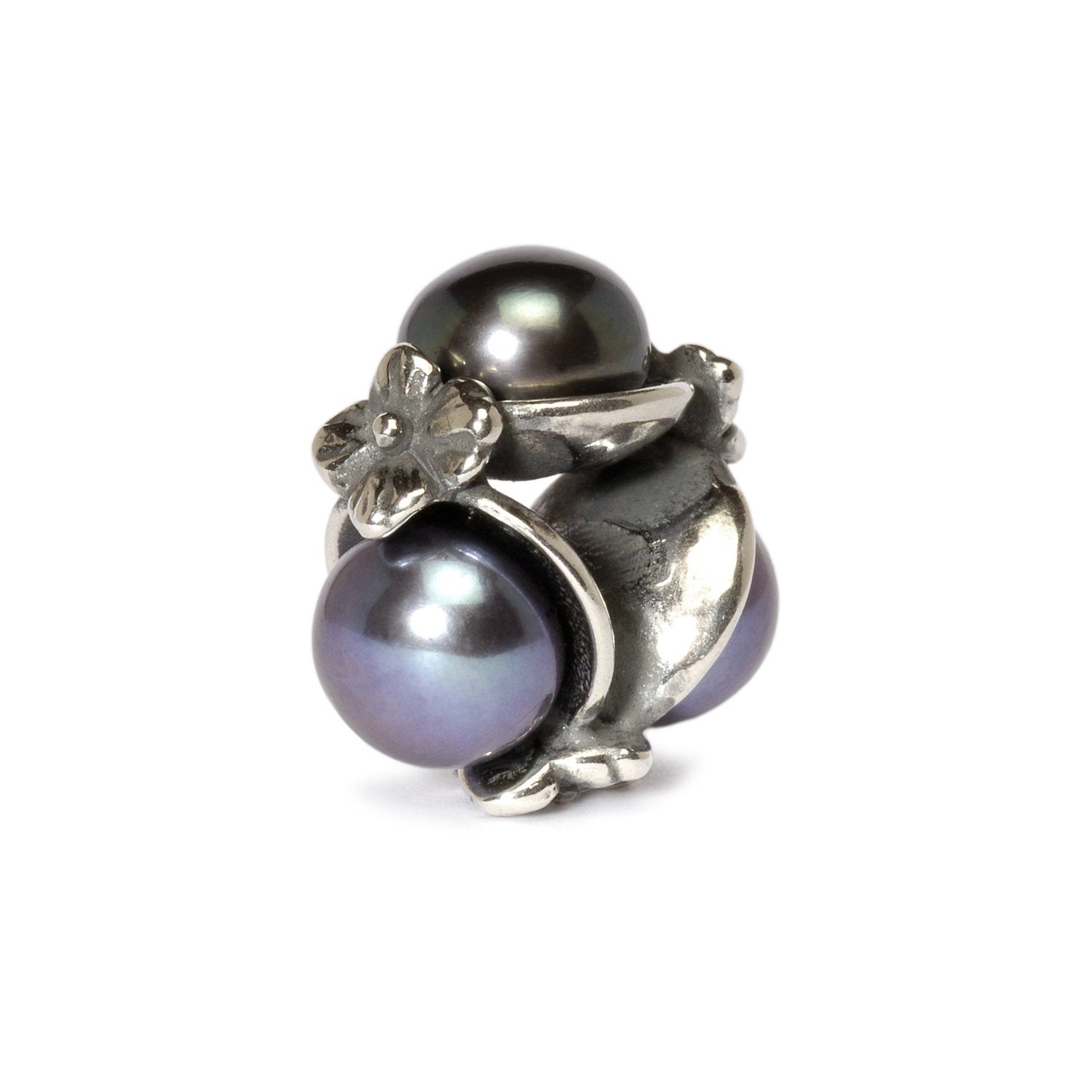 Trollbeads - Tripla Perla Nera