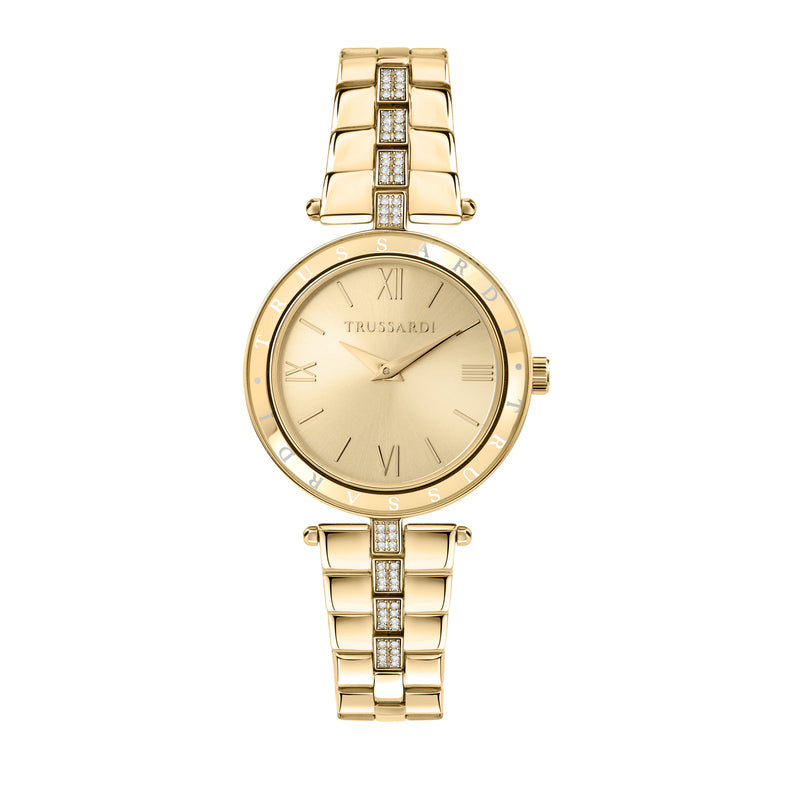 Trussardi - T-Shiny 34mm Champagne Dial