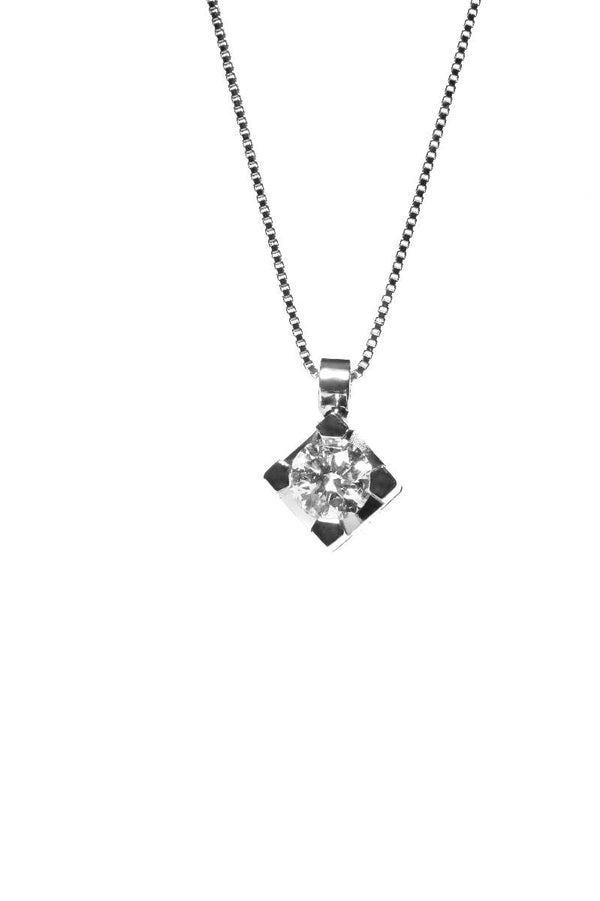 Collana Punto luce ct 0.02